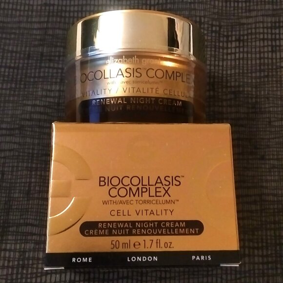 New ELIZABETH GRANT BIOCOLLASIS COMPLEX Renewal Night Cream (50ml / 1.7 fl. oz.) - Picture 1 of 5